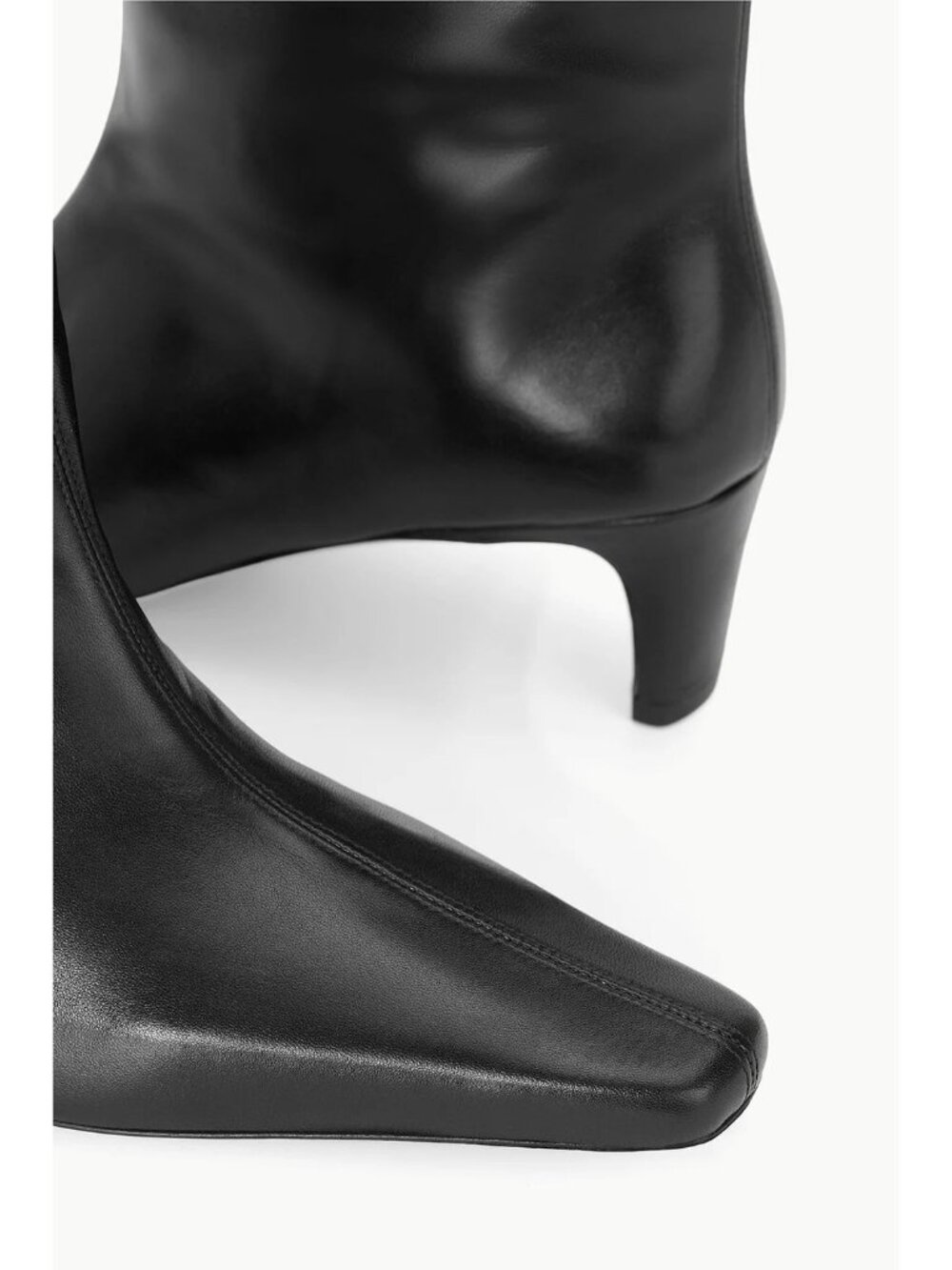 NWB Staud Western Wally Boots Black Size 37.5/US 7 - Picture 3 of 10